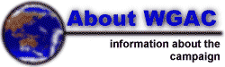 About WGAC - information about the campaign